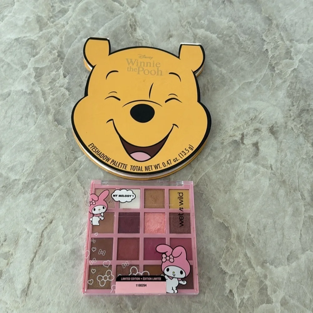 Winnie the Pooh and My Melody Eyeshadow Palette Set Limited Edition